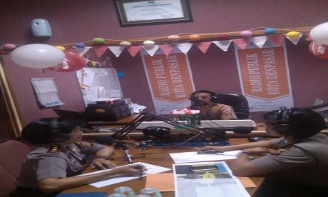 TALKSHOW BERSAMA POLRESTA DENPASAR