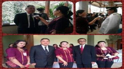 Upacara Pengucapan Sumpah dan Pelantikan Pejabat Walikota Denpasar