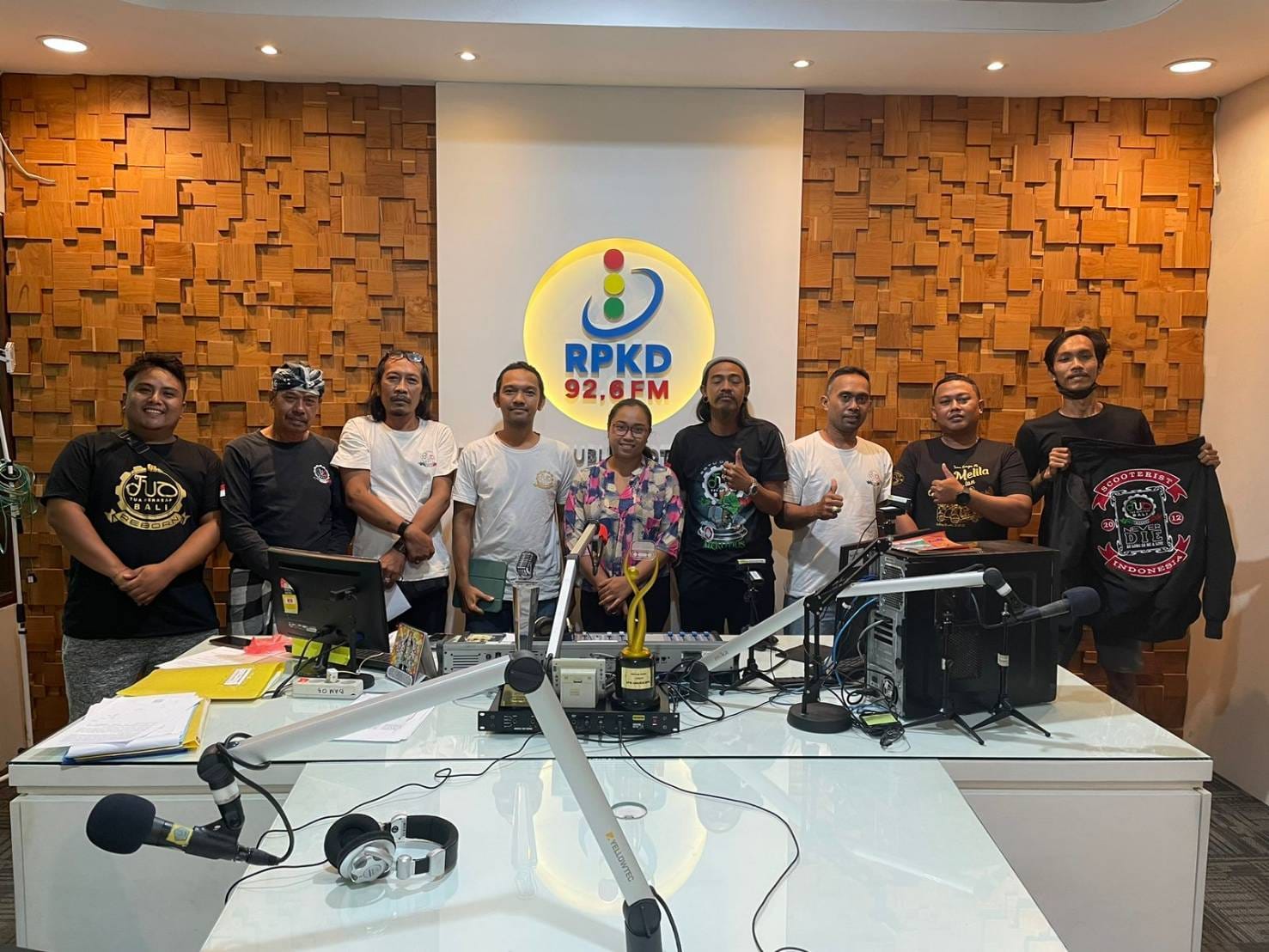 Serangkaian dengan 10 tahun Tua Berasap Bali yang merupakan Komunitas Vespa Classic.