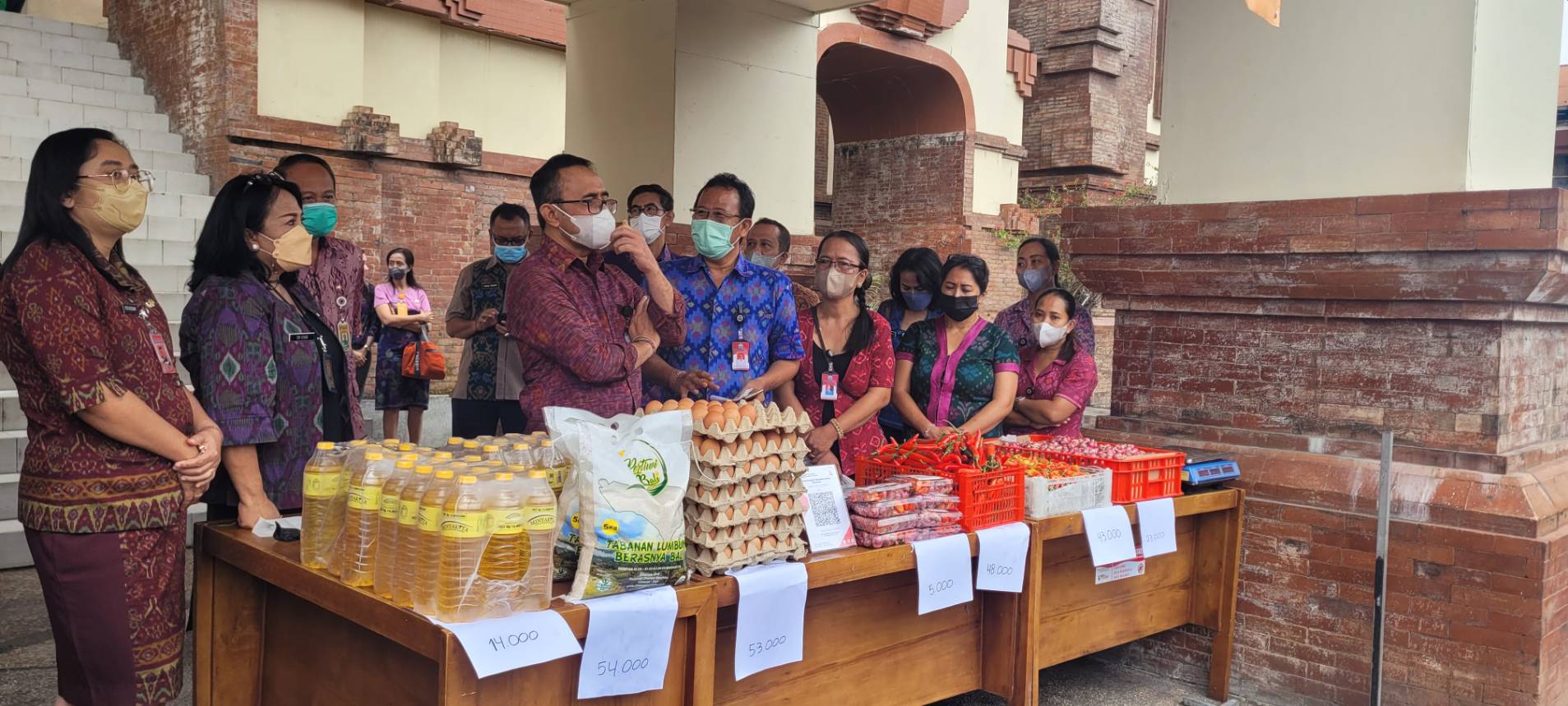 Operasi Pasar Walikota Denpasar Turun langsung ke Pasar Badung