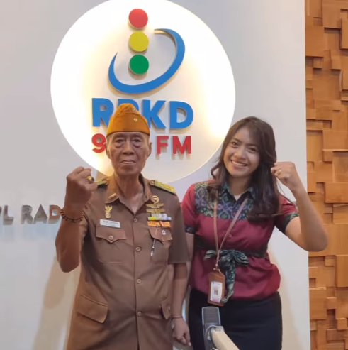 Meneladani Semangat Para Pahlawan Demi Kemajuan Bangsa dan Negara bersama dengan narasumber I Made Suderana (Kepala Biro Pewarisan Jiwa, Semangat dan Nilai-Nilai 1945 ( Jsn 45 ) DPD LVRI Bali)