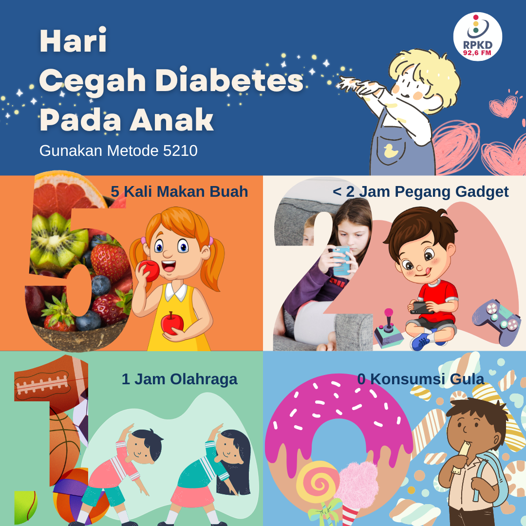 ANAK JUGA BISA DIABETES !