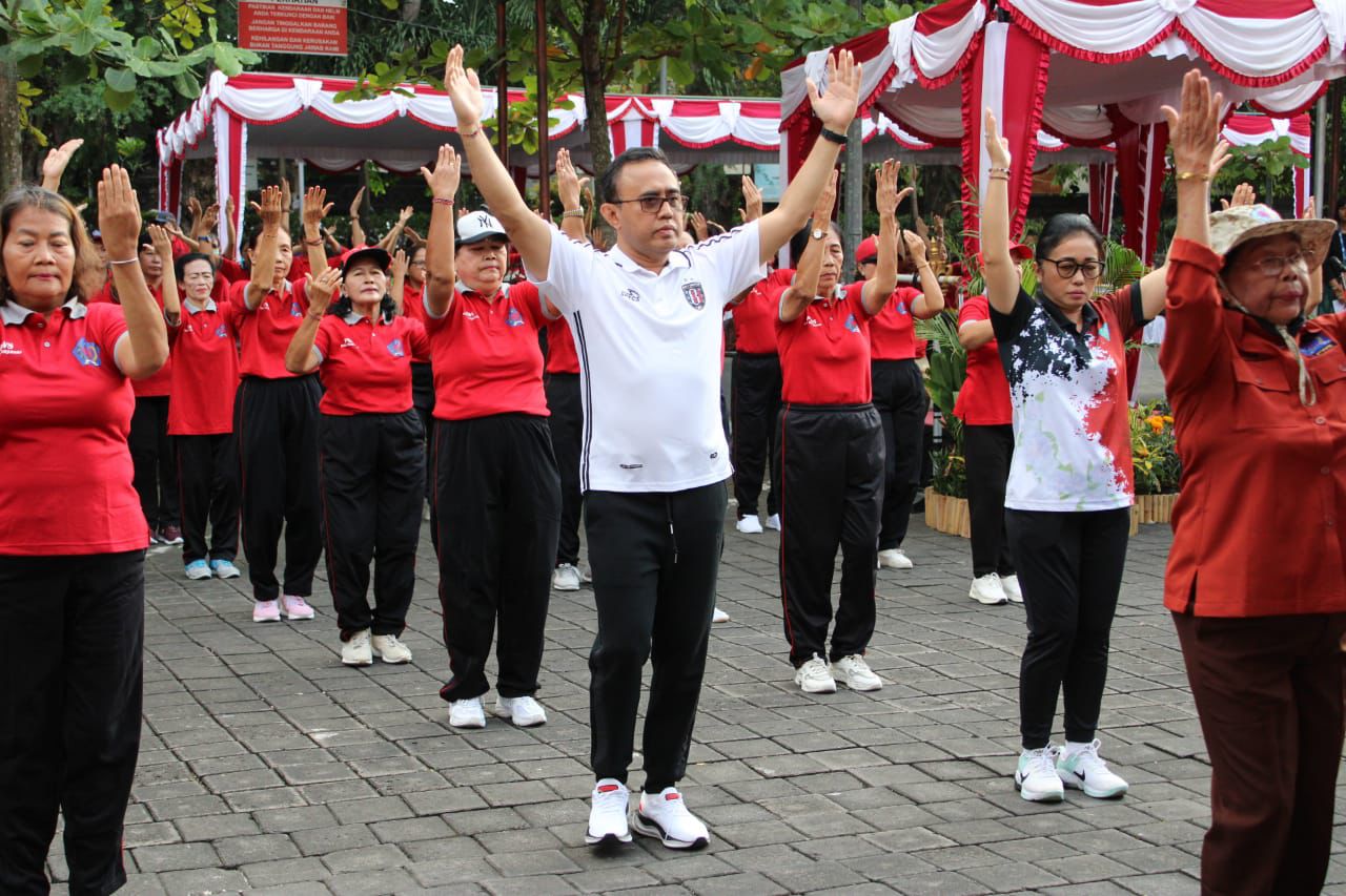 Lansia di Denpasar Meriahkan Hari Lanjut Usia Nasional 2024