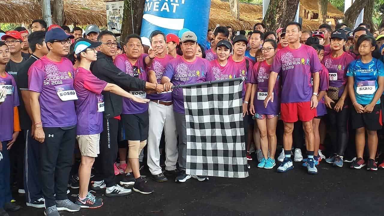 Keseruan DENFEST 5K COLOR RUN 2019