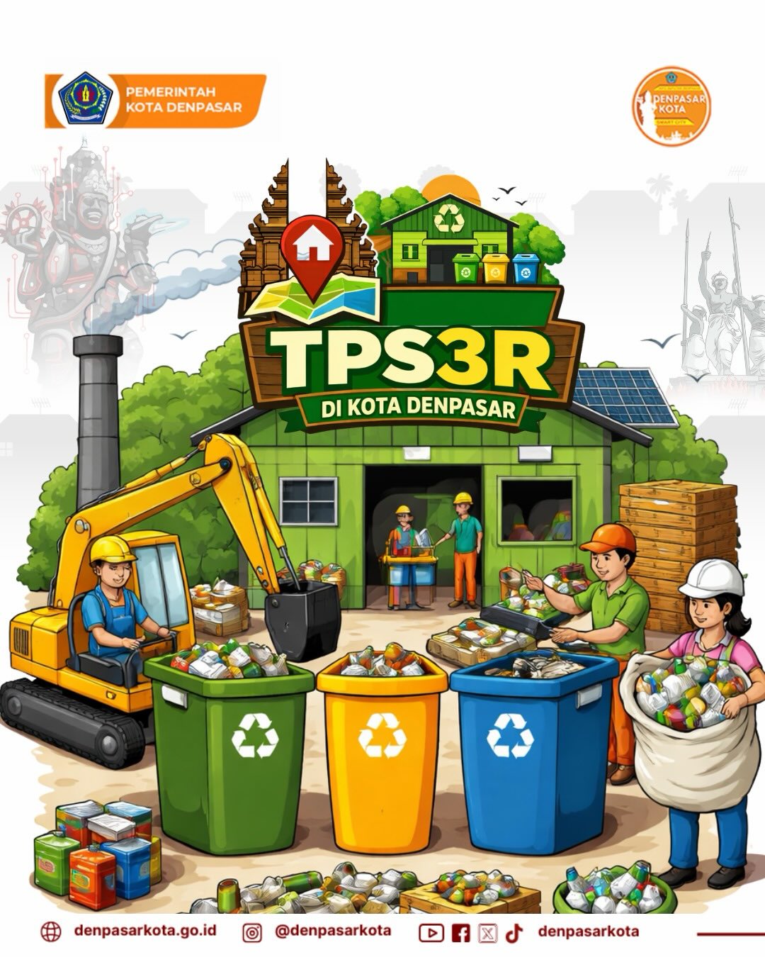 TPS3R DAN BANK SAMPAH DI KOTA DENPASAR