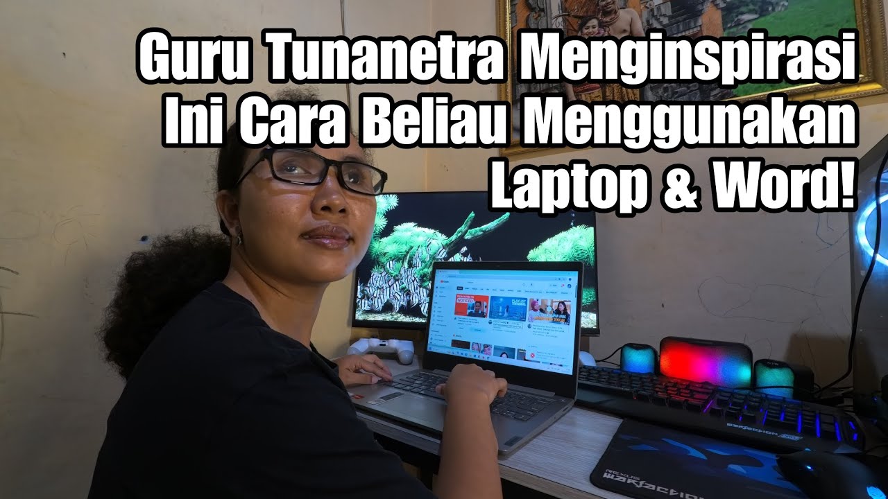 Tenaga Pendidik Tunanetra,  Berdedikasi Mengajar di Sekolah Luar Biasa (SLB)